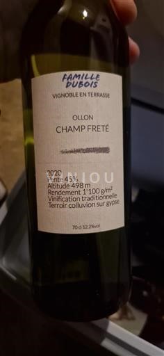 Vaud Unspecified Famille Dubois Champ Freté 2020