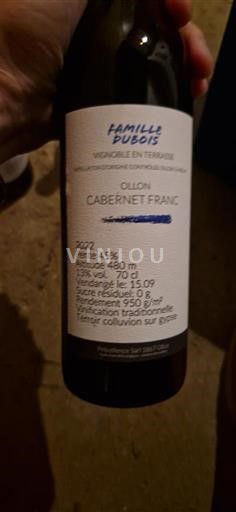 Vaud Unspecified Famille Dubois Ollon Cabernet Franc 2022