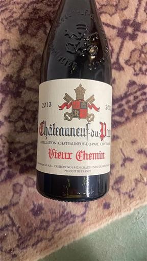 Rhônedalen Châteauneuf-du-Pape Domaine Castelpapal Vieux Chemin 2013