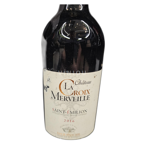 Bordeaux Saint-Émilion La Croix Merveille 2016