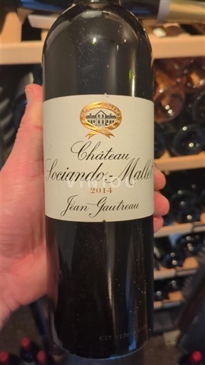 Bordeaux Haut-Médoc Red Bordeaux Blend Château Sociando-Mallet 2014