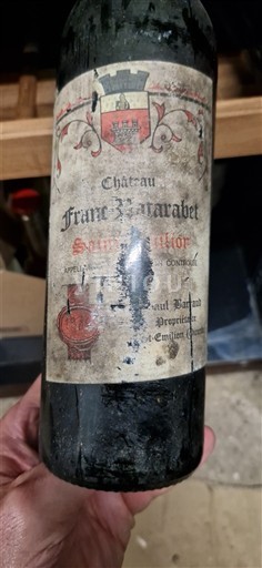 Bordeaux Saint-Émilion Château Franc-Barrabet Neročník