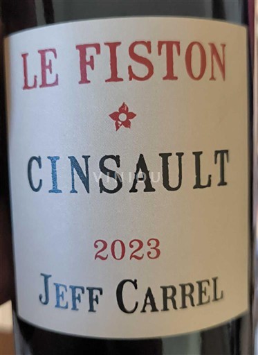 Languedoc-Roussillon Pays d'Oc Jeff Carrel Le Fiston 2023