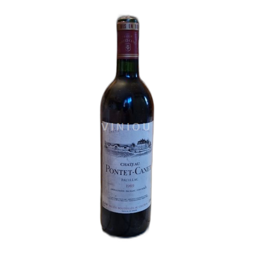 Bordeaux Pauillac Château Pontet-Canet 1989