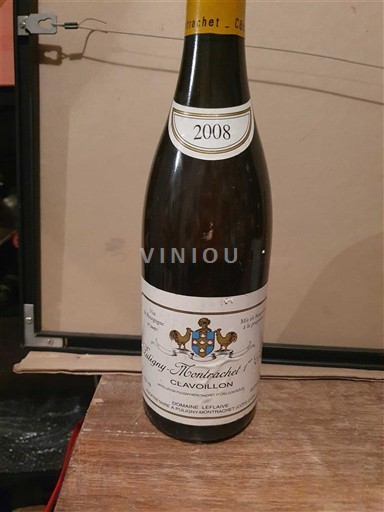 Bourgondië Puligny-Montrachet Premier Cru Domaine Leflaive Clavoillon 2008