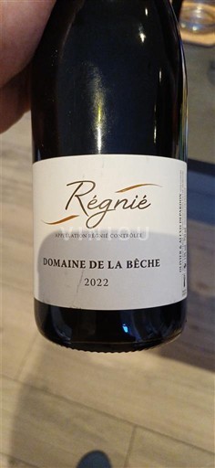 Beaujolais Régnié Domaine La Bêche 2022