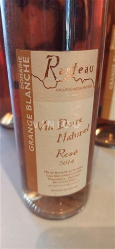 Valle del Rodano Rasteau Domaine Grange Blanche 2014