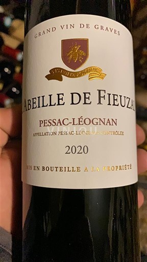 Bordeaux Pessac-Léognan Abeille de Fieuzal 2020
