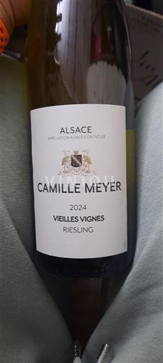 Vin Blanc sec Vieilles Vignes Camille Meyer 2024 France Alsace Riesling AOC
