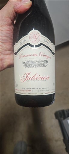 Beaujolais Juliénas Domaine Des Darrezes 2016