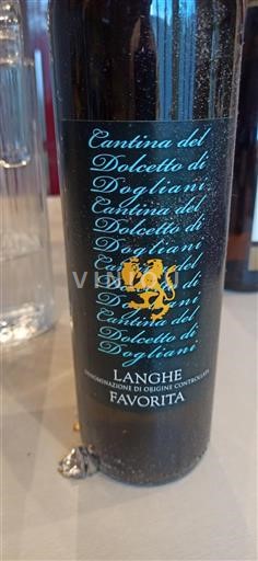 Piemonte Langhe Cantina del Dolcetto di Dogliani Favorita 2020