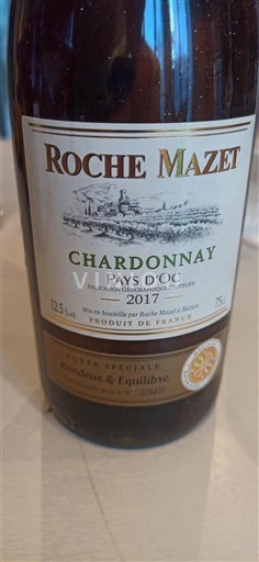 Languedoc-Roussillon Pays d'Oc Roche Mazet 2017