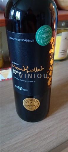 Bordeaux Blaye-Côtes-de-Bordeaux Château Montfollet Intense Ohne Jahrgang
