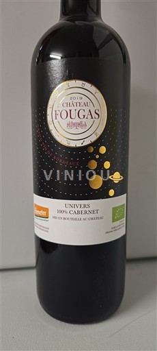 Bordeaux Côtes-de-bourg Château Fougas Univers 100% Cabernet 2019