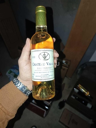Bordéus Sauternes Château Valguy 2022