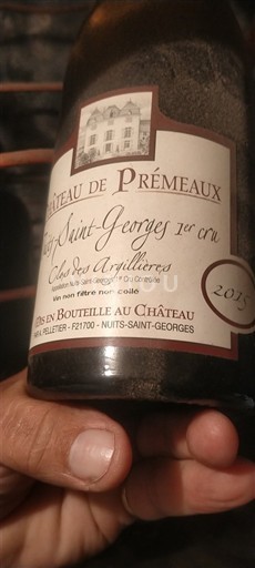 Bourgogne Nuits-Saint-Georges Premier Cru Château Prémaux Clos des Argillières 2015