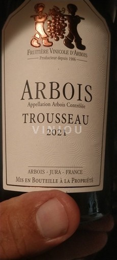 Jura Arbois Fruitière Vinicole Arbois Trousseau 2021