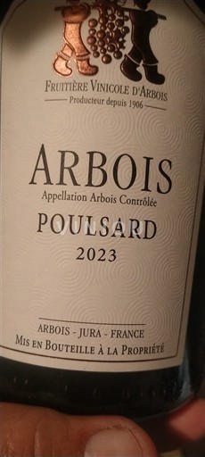 Jura Arbois Fruitière Vinicole Arbois 2023