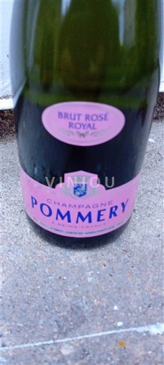 Vin Effervescent Rosé brut Brut Rosé Royal Pommery Non millésimé France Champagne AOC methode_traditionnelle