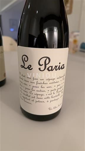 Rhônen laakso Côtes-du-rhône Le Paria Ei vuosikertaa