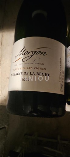 Beaujolais Morgon Domaine La Bêche Vieilles Vignes 2009