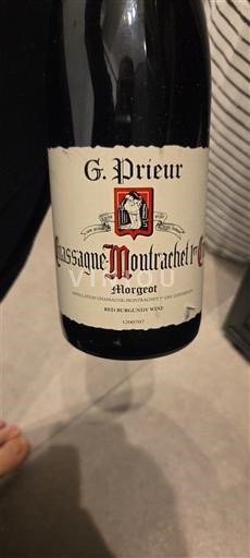 Burgundi Chassagne-Montrachet Premier Cru G. Prieur Morgeot Ei vuosikertaa