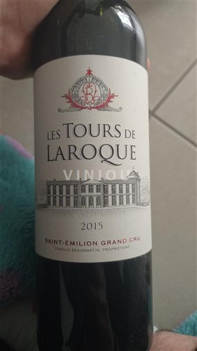 Bordo Сент-Емилион Гранд Кру Grand Cru Les Tours de Laroque 2015