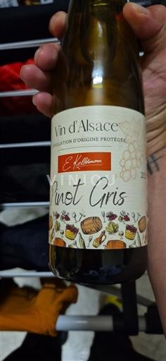 Alsace Grand Cru E. Kamm Pinot Gris Icke årgångsbetecknad