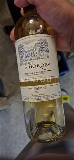 Sudoeste Côtes de Gascogne Domaine Bordes Petit Manseng 2021