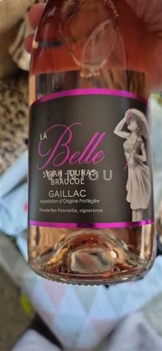 Southwest Gaillac Domaine Poncetie Bos-Fonvieille La Belle Non-Vintage