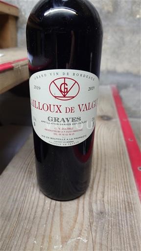 Bordeaux Graves Cailloux de Valguy 2019