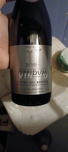 Thung lũng Rhône Côtes-du-rhône Oppidum Prestige Không niên vụ