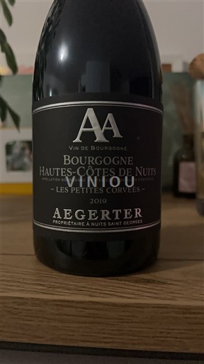 Bourgogne Ospecificerad Aegerter Les Petites Corvées 2019