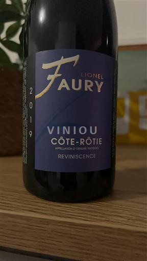 Rona dolina Côte-rôtie Lionel Faury Revinscence 2019