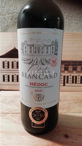 Burdeos Médoc Château Blancard 2021