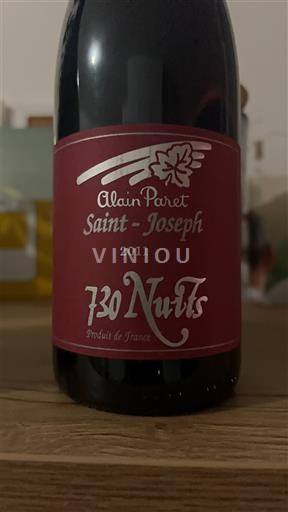 Thung lũng Rhône Saint-Joseph Alain Paret 730 Nuits 2011