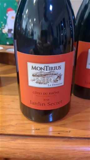 Rhônetal Côtes du Rhône Montirius Jardin Secret 2018