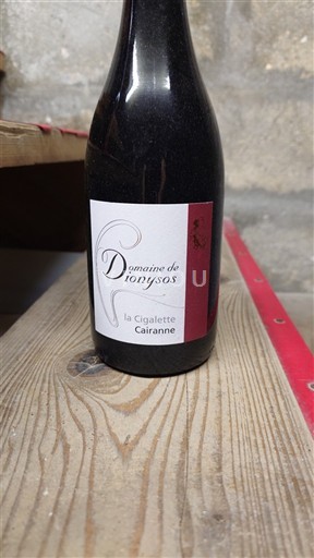 Rhônetal Cairanne Domaine Dionysos La Cigalette 2017