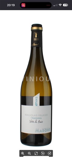 Beaujolais Beaujolais Villages Domaine La Madone Vers le Bac 2022