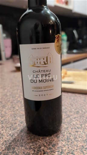 Bordeaux Bordeaux superiore Château Le Pré du Moine 2021