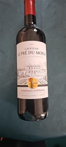 Bordeaux Bordeaux Supérieur Château Le Pré du Moine 2021