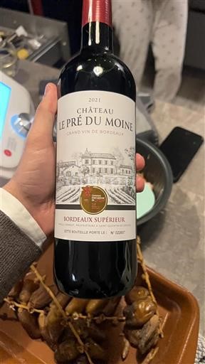 Bordeaux Bordeaux superiore Château Le Pré du Moine 2021
