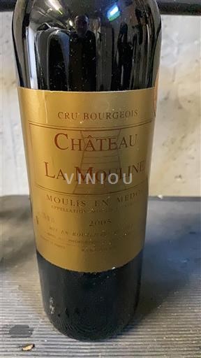 Bordeaux Moulis-en-Médoc Cru Bourgeois Château La Mouline 2005
