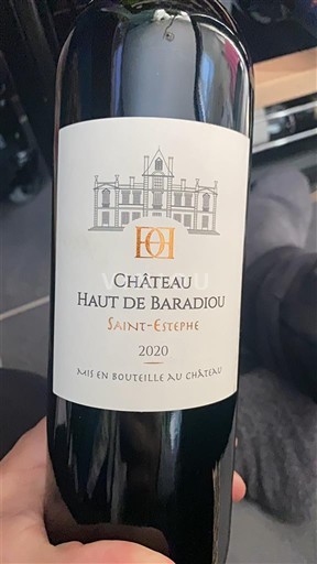Bordeaux Saint-Estèphe Château Haut de Baradiou 2020