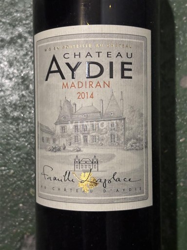 Southwest Madiran Domaine Aydie 2014
