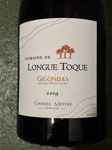Rhônedalen Gigondas Domaine Longue Toque 2019