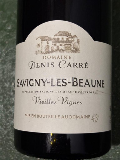 Bourgogne Savigny-lès-beaune Domaine Denis Carré Vieilles Vignes 2021