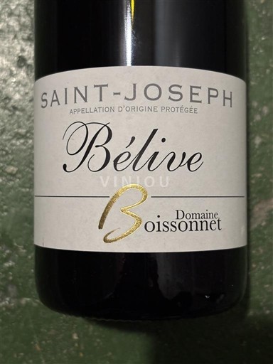 Rona dolina Saint-Joseph Domaine Boissonnet Bélive 2021