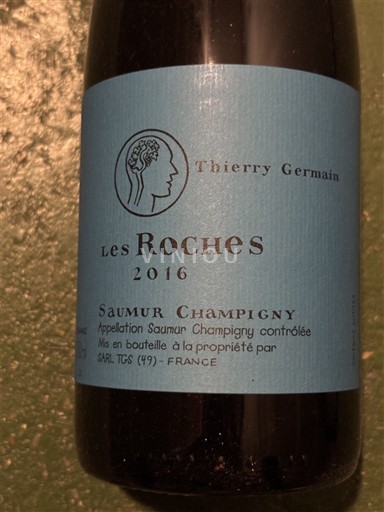 Údolí Loiry Saumur-Champigny Thierry Germain Les Roches 2016