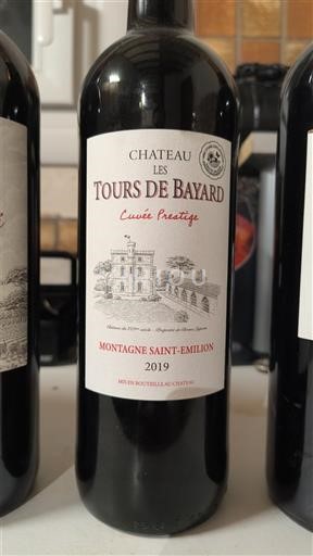 Bordeaux Montagne-saint-émilion Château Les Tours de Bayard Prestige 2019
